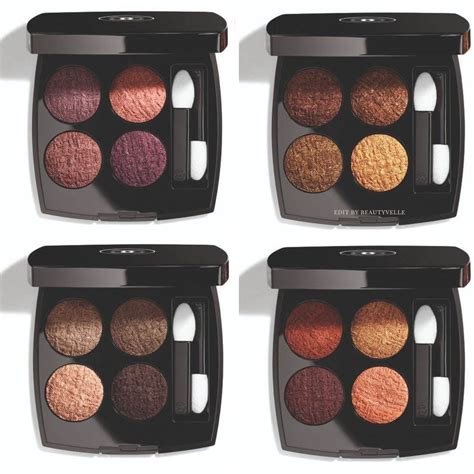 chanel tweed eyeshadows|Chanel tweed collection makeup.